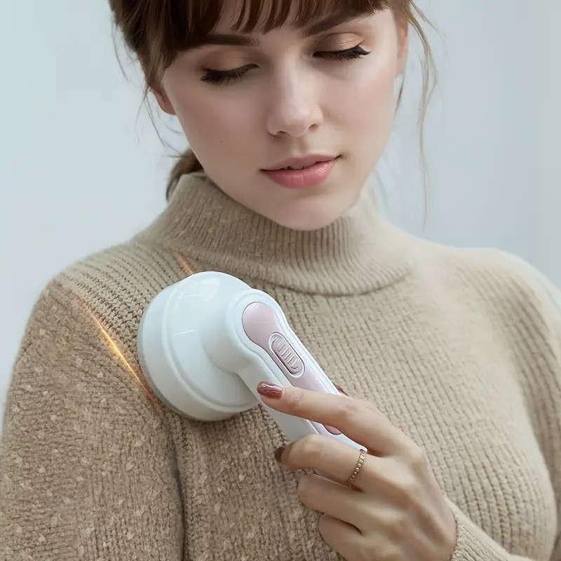 USB Rechargeable Hair Remover with Cleaning Brush