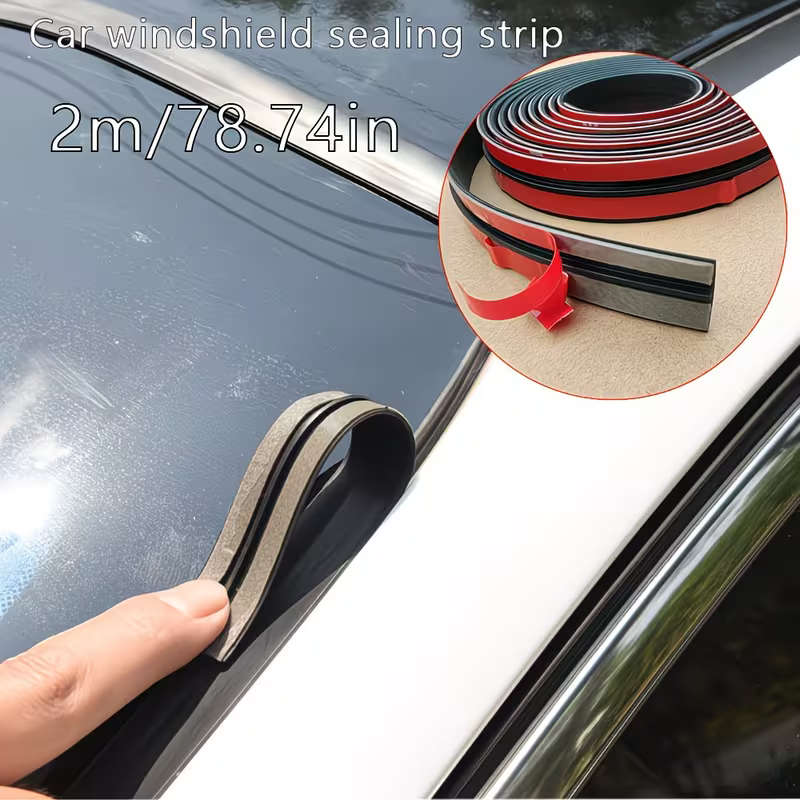 Universal Car Sealing Strip Waterproof Dustproof Rubber Seal 2M