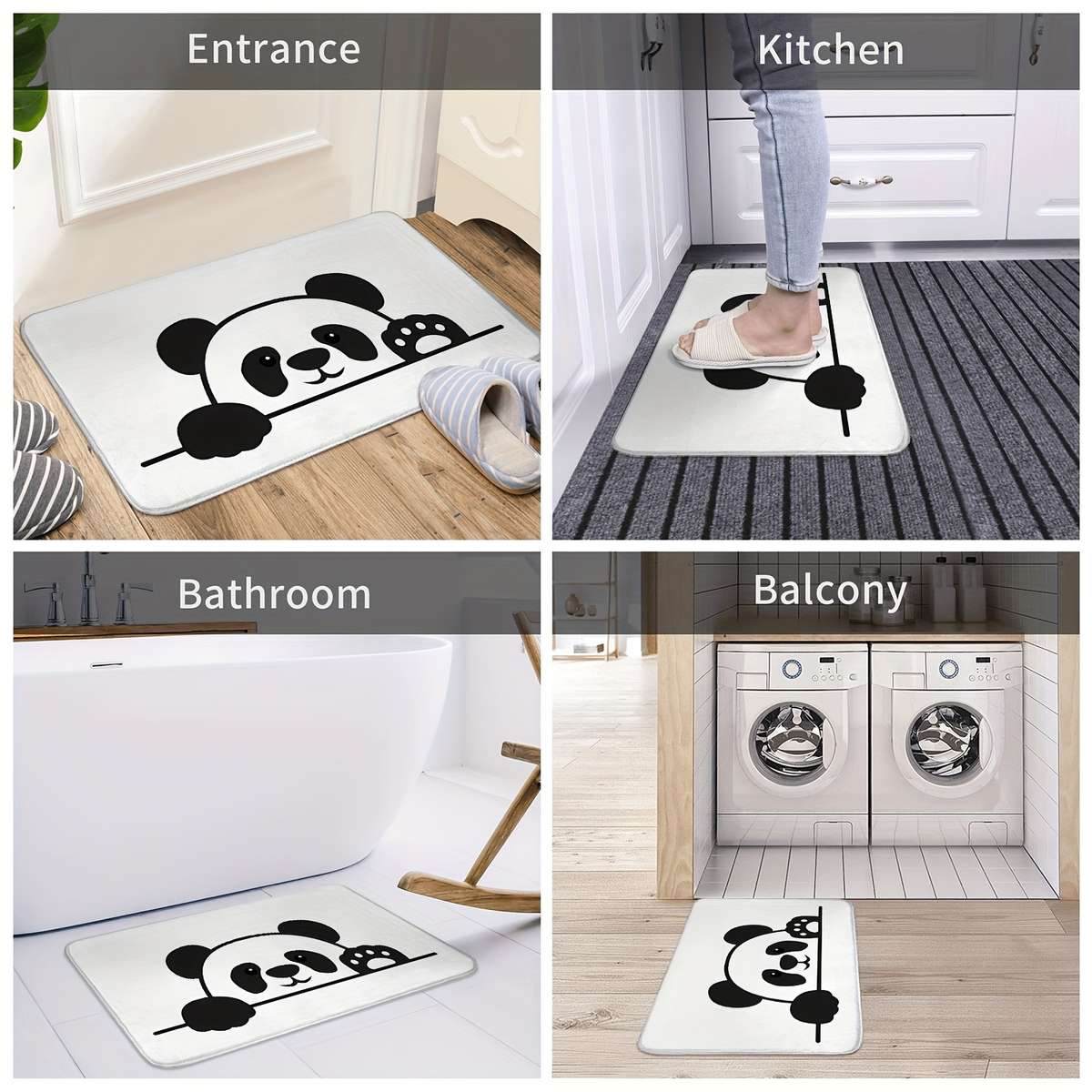 1Pc 45x75cm Floor Mat