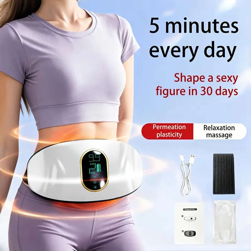 Portable Multi-Functional Abdominal And Leg Massager