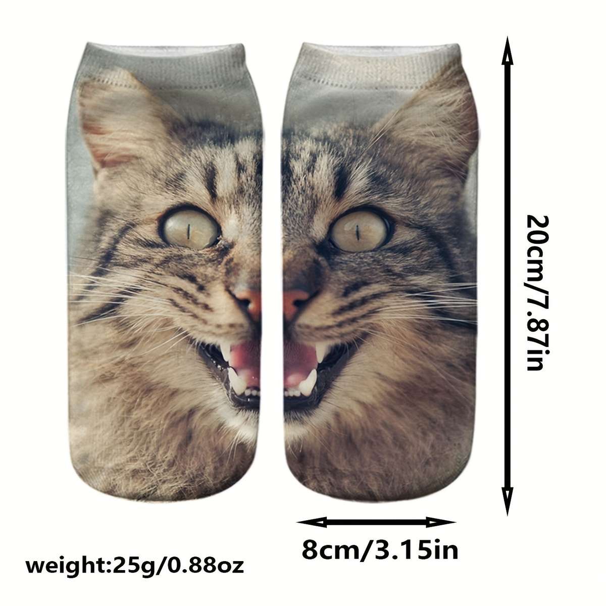 1 Pair D Type One Size Socks