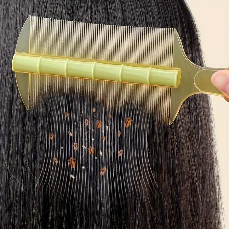 1 matcha Green fine Tooth pet Comb Pet Comb