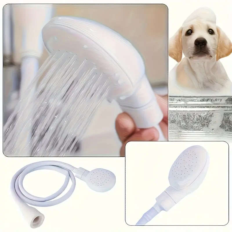 1-Piece Faucet Hose Handheld Shower Head