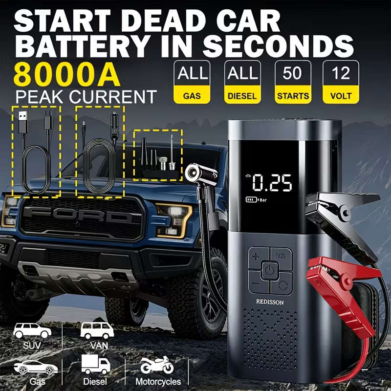 Multifunctional Car Emergency Unit