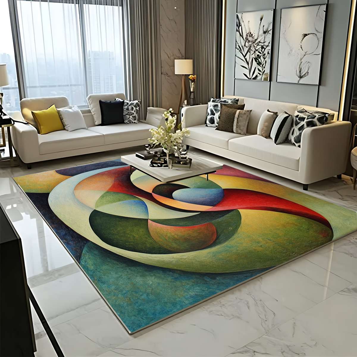 1Pc 80x120cm 31.5x47.2inch Floor Mat