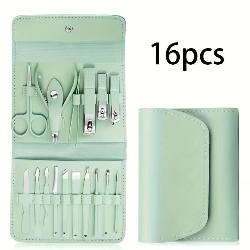16Pcs Professional Nail Care Set