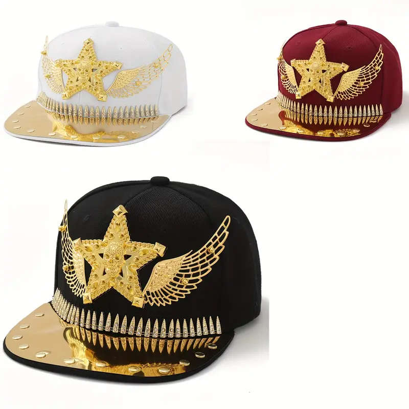 Hip-Hop Punk Rivet Baseball Cap