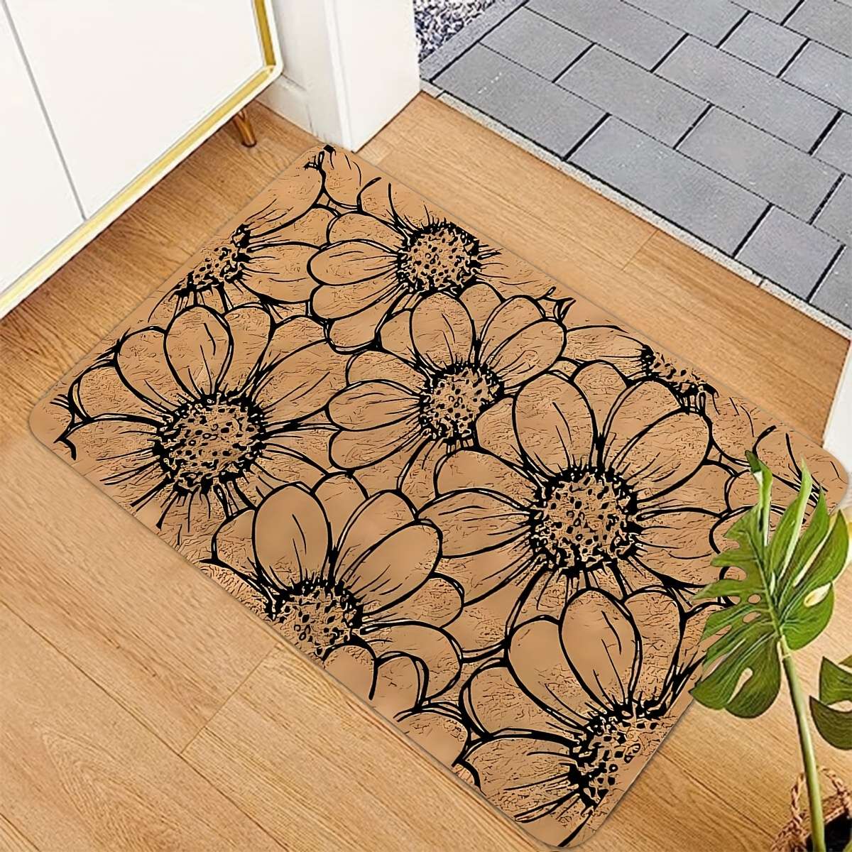 1Pc 15.74x23.62inch 40x60cm Floor Mat