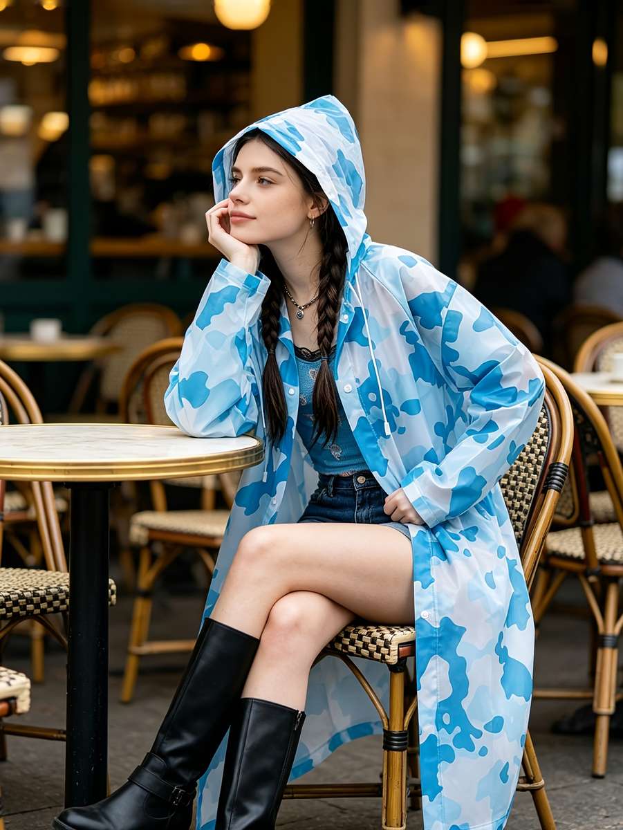 Raincoat Mixed Colors Size Asian Onesize