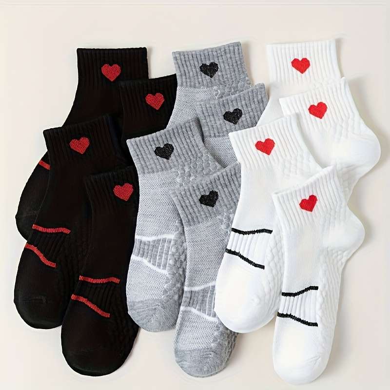 3 Pairs Mixed Color One Size High Elastic Socks