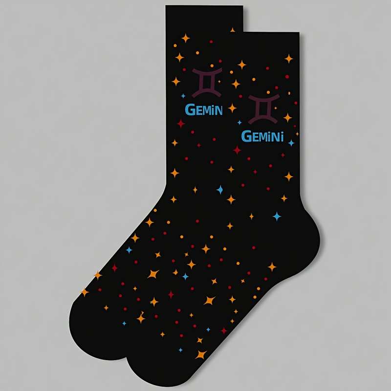 1 Pair Virgo  One Size Socks