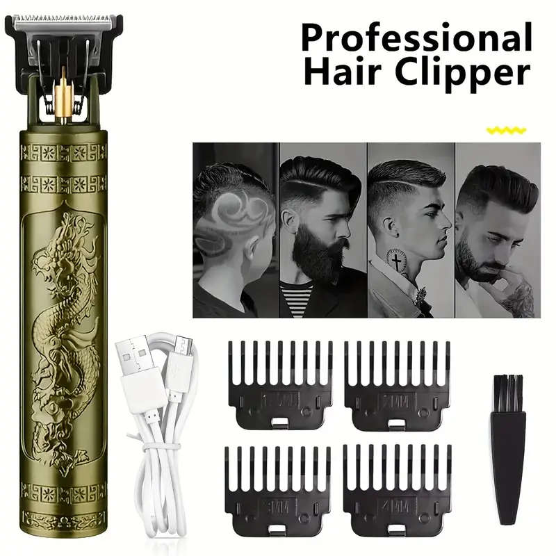 Men's Haircut Rechargeable Shaver Bronze