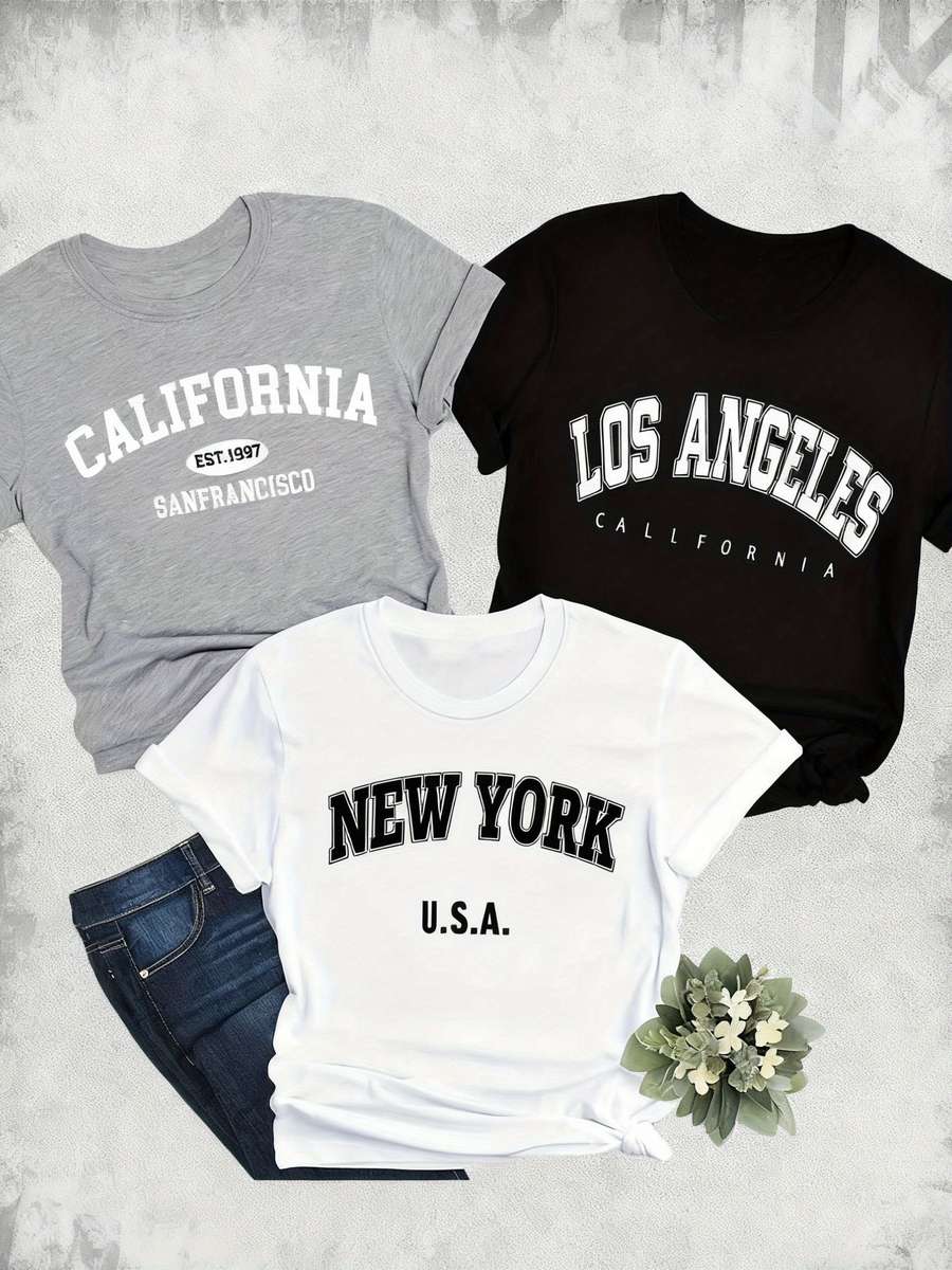 Womens T Shirt Color Mixed Color 1 Sizes