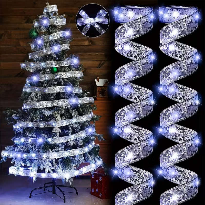 LED Christmas Tree Ribbon Light