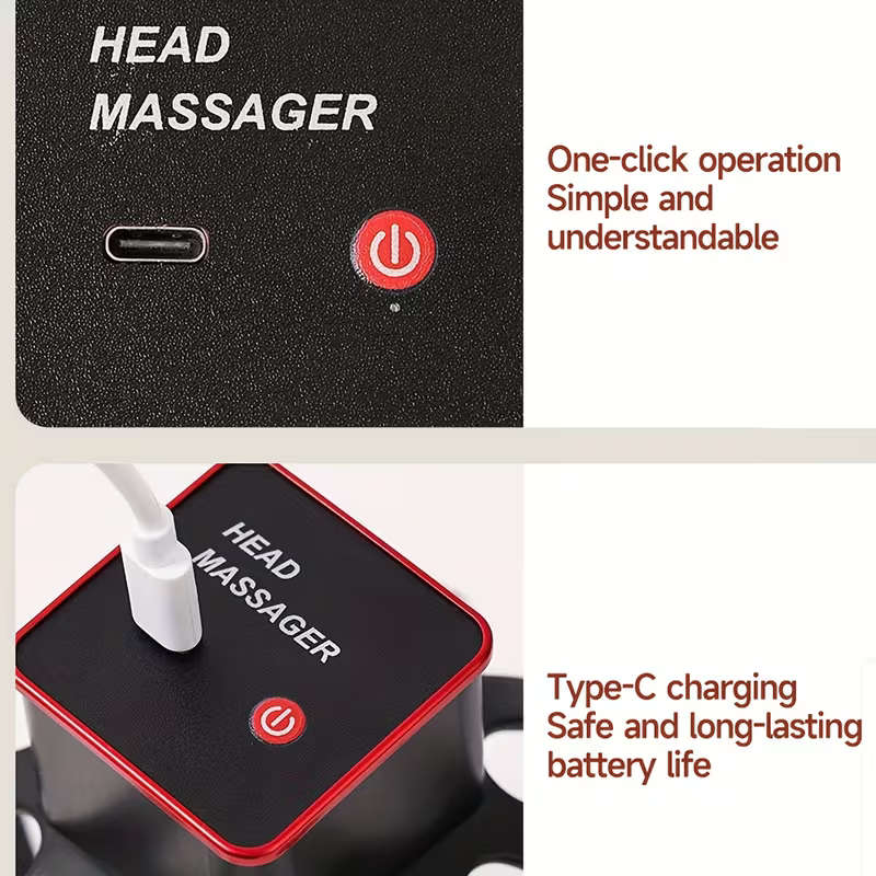 Electric Octopus Claw Scalp Massager