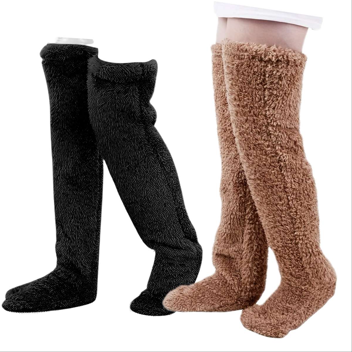 Sock Brown 2Pairs One Size