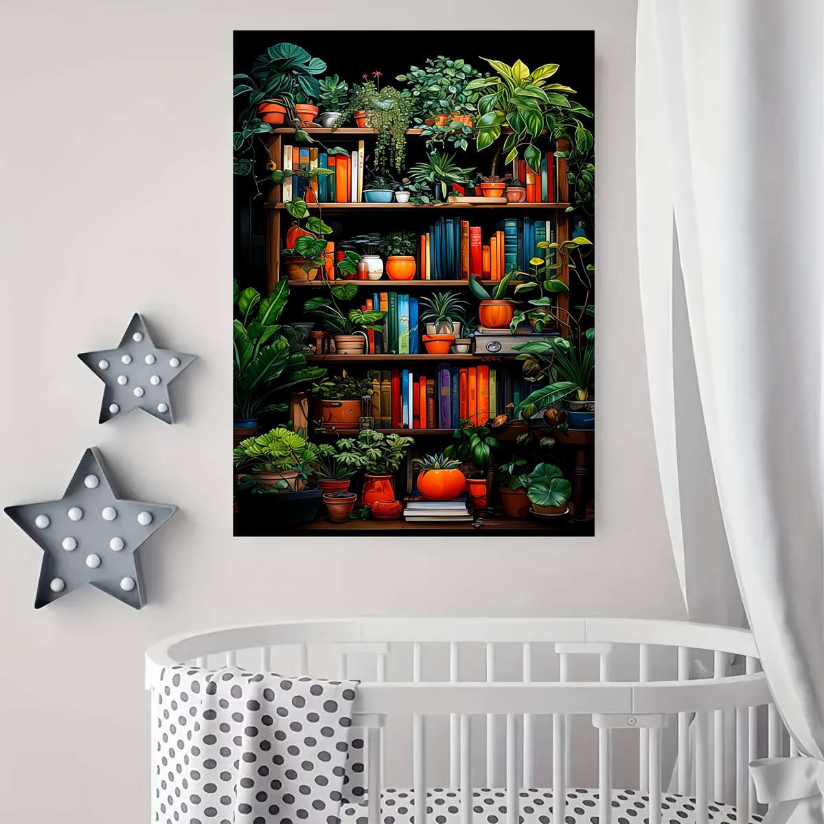 1000pcs DIY Jigsaw Puzzle Bookshelf Design Thick Durable White Cards Perfect fo