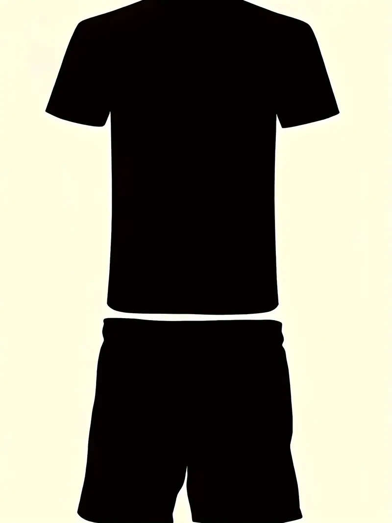 Men's Set - T-Shirt & Drawstring Shorts