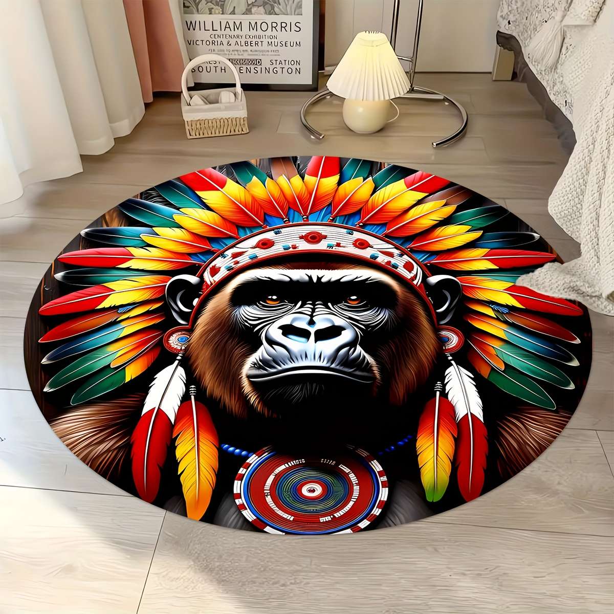 1Pc 80x80cm Floor Mat