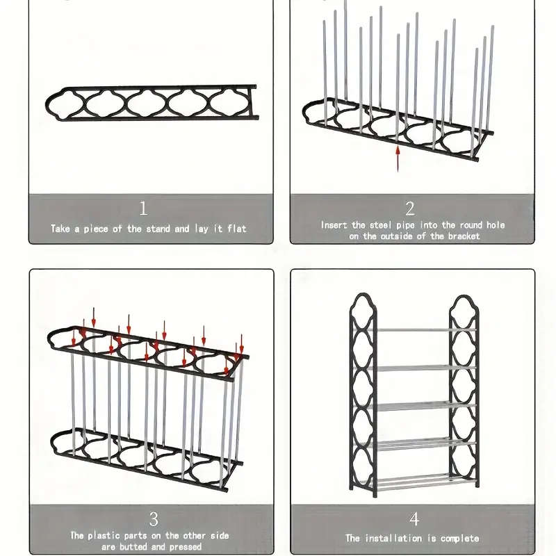 Stainless Steel Shoe Rack