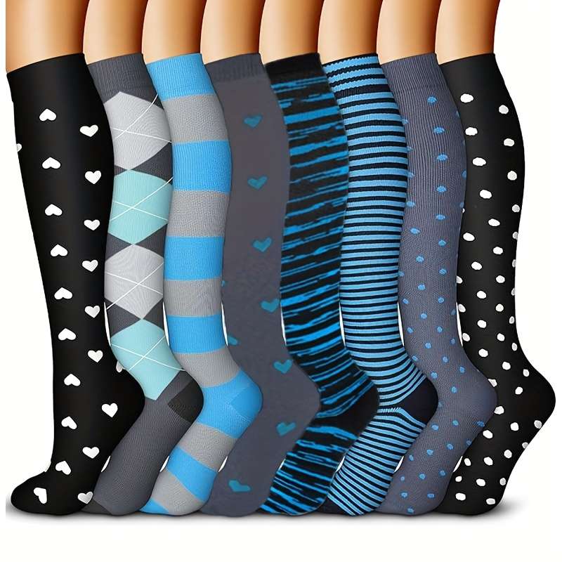 Sock 8 Pairs All Color Size S M