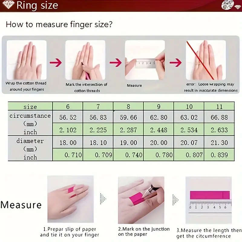 Vintage Look Ring Set with Rhinestones