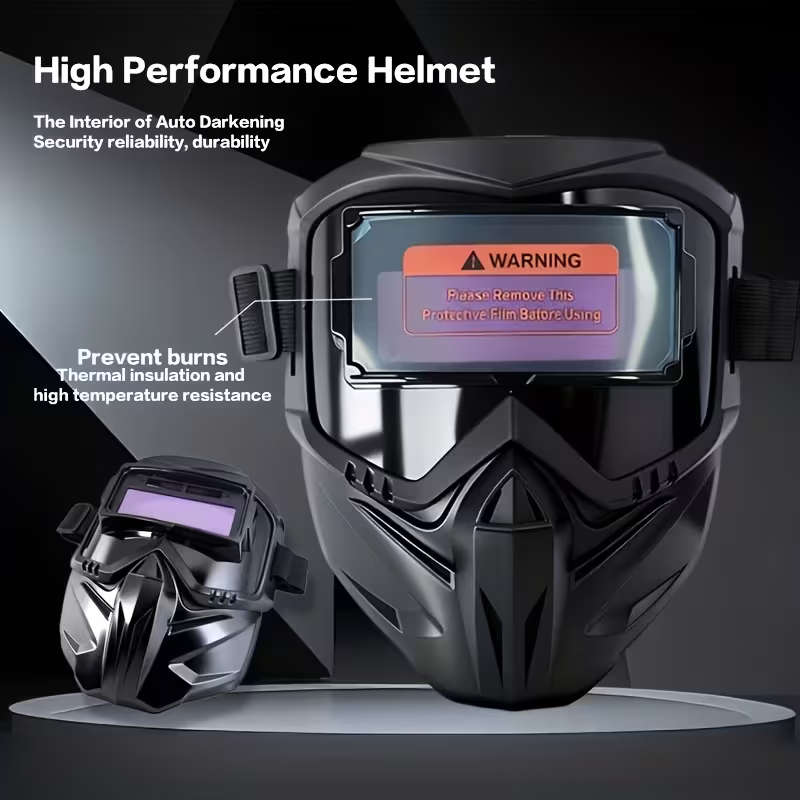 Automatic Dimming Welding Face Shield