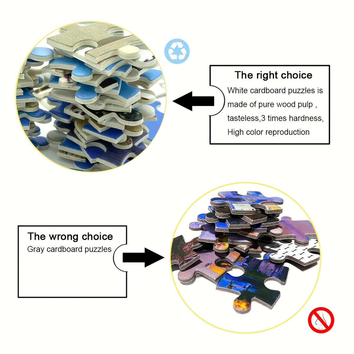 1000 Piece Mini Paper Jigsaw Puzzle