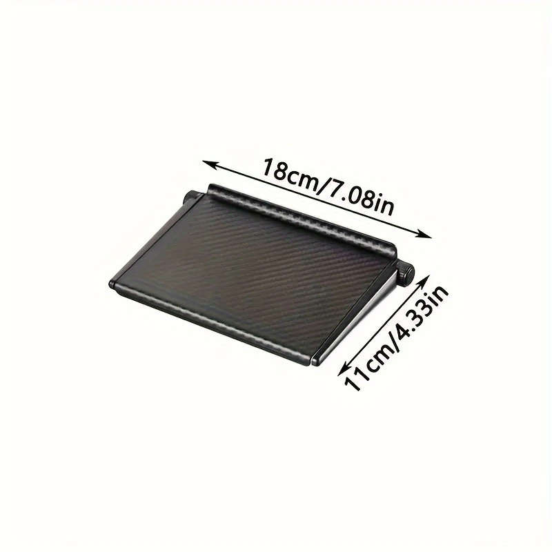 1pc Adjustable TV Screen Top Shelf 11x18cm Computer Monitor Desktop Storage Rack Media Box Router