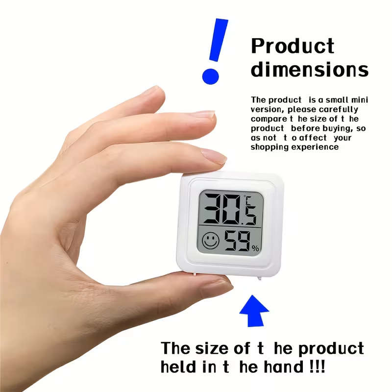 1pcs Digital Thermometer Hygrometer for Home Car and Laboratory