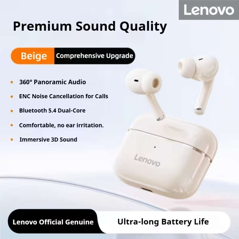 Lenovo Bluetooth Wireless Earbuds