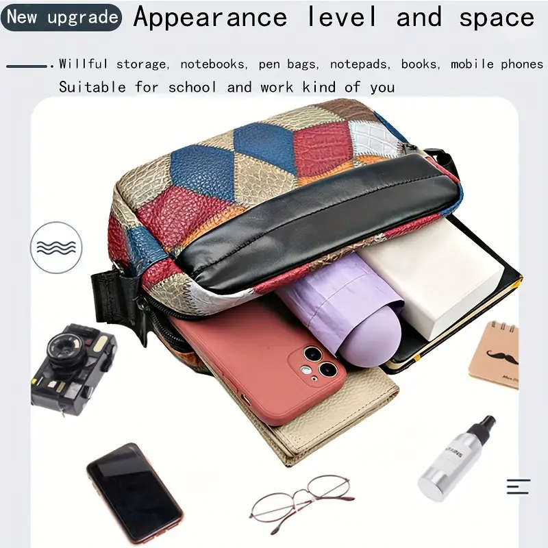 Pattern Men's and Women's Crossbody Bag