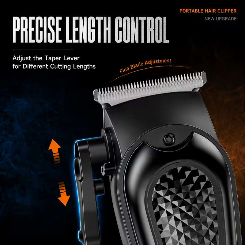4pcs Gents Cordless Hair Clipper Set