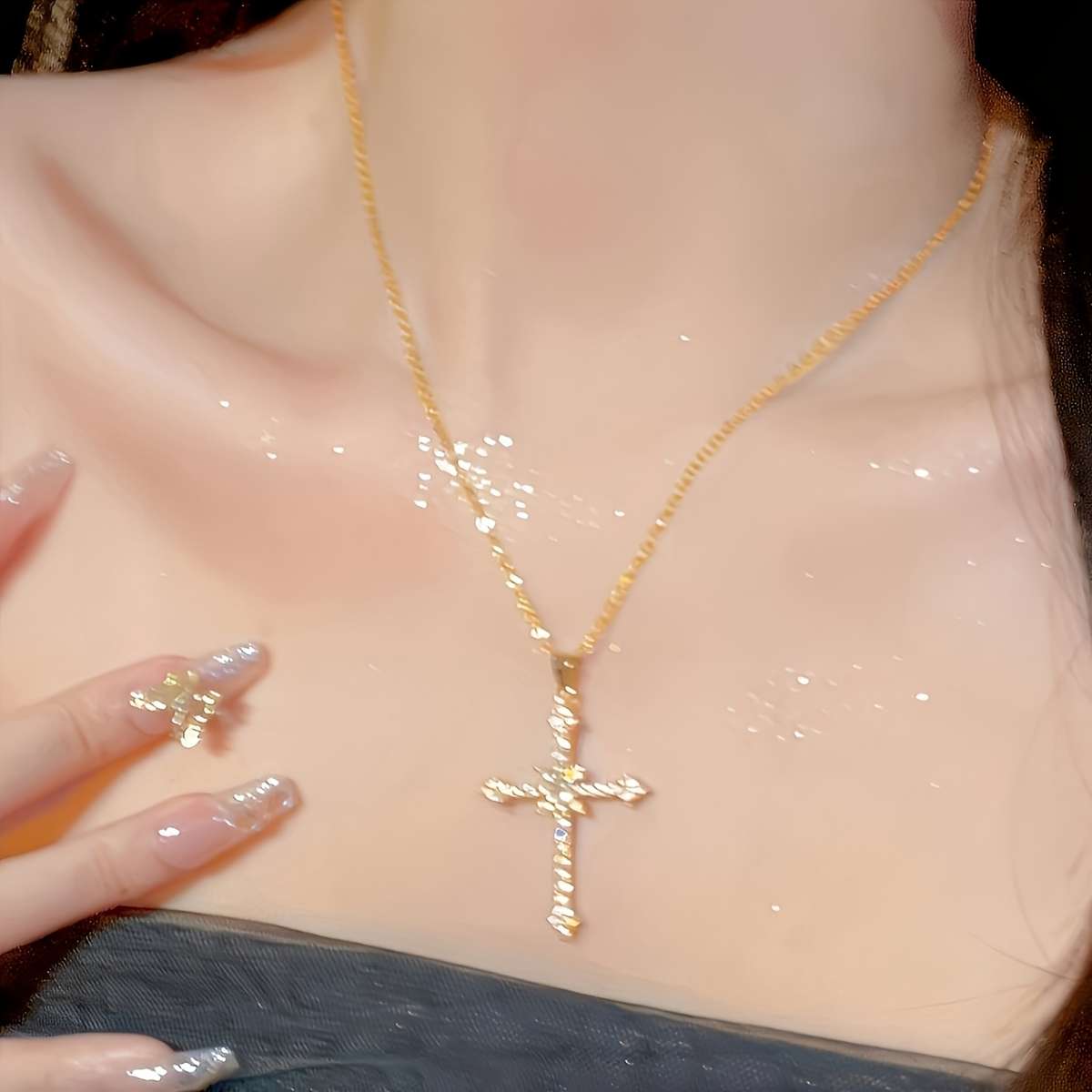 1 Piece Silvery Jesus Theme Pendant