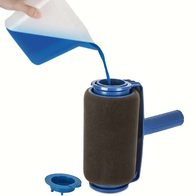7-Inch Paint Roller With Telescoping Handle