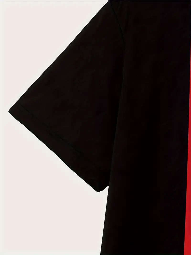 Men's T-Shirt - Casual, Breathable Polyester, Crew Neck, Short Sleeve