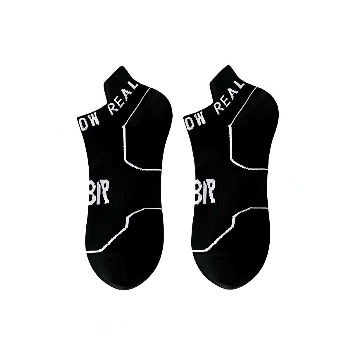 5 Pairs Of Mixed Colors One Size High Elastic Socks
