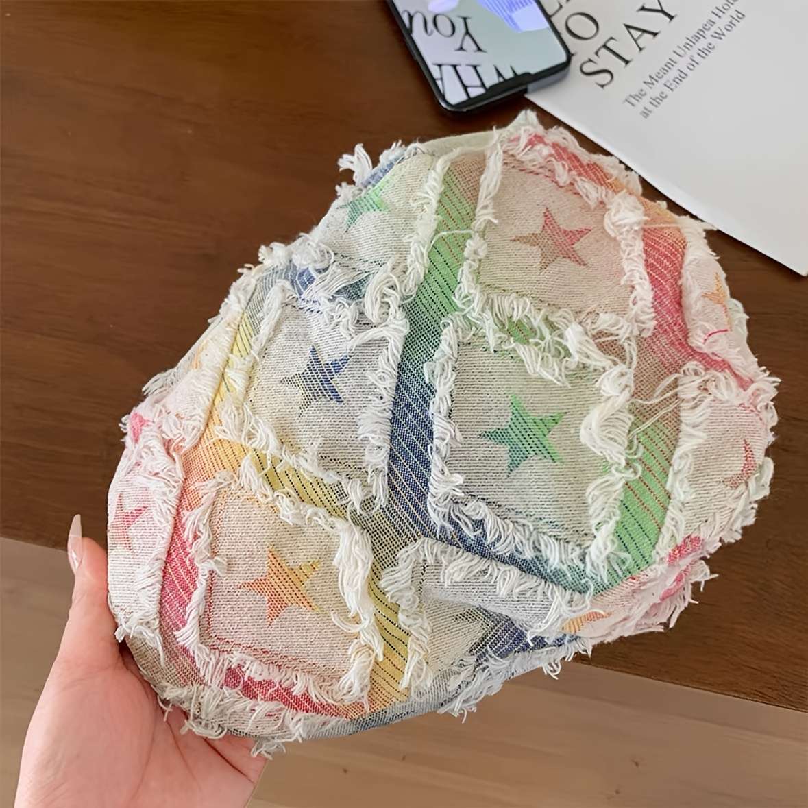 Retro Five-Pointed Star Beret Versatile