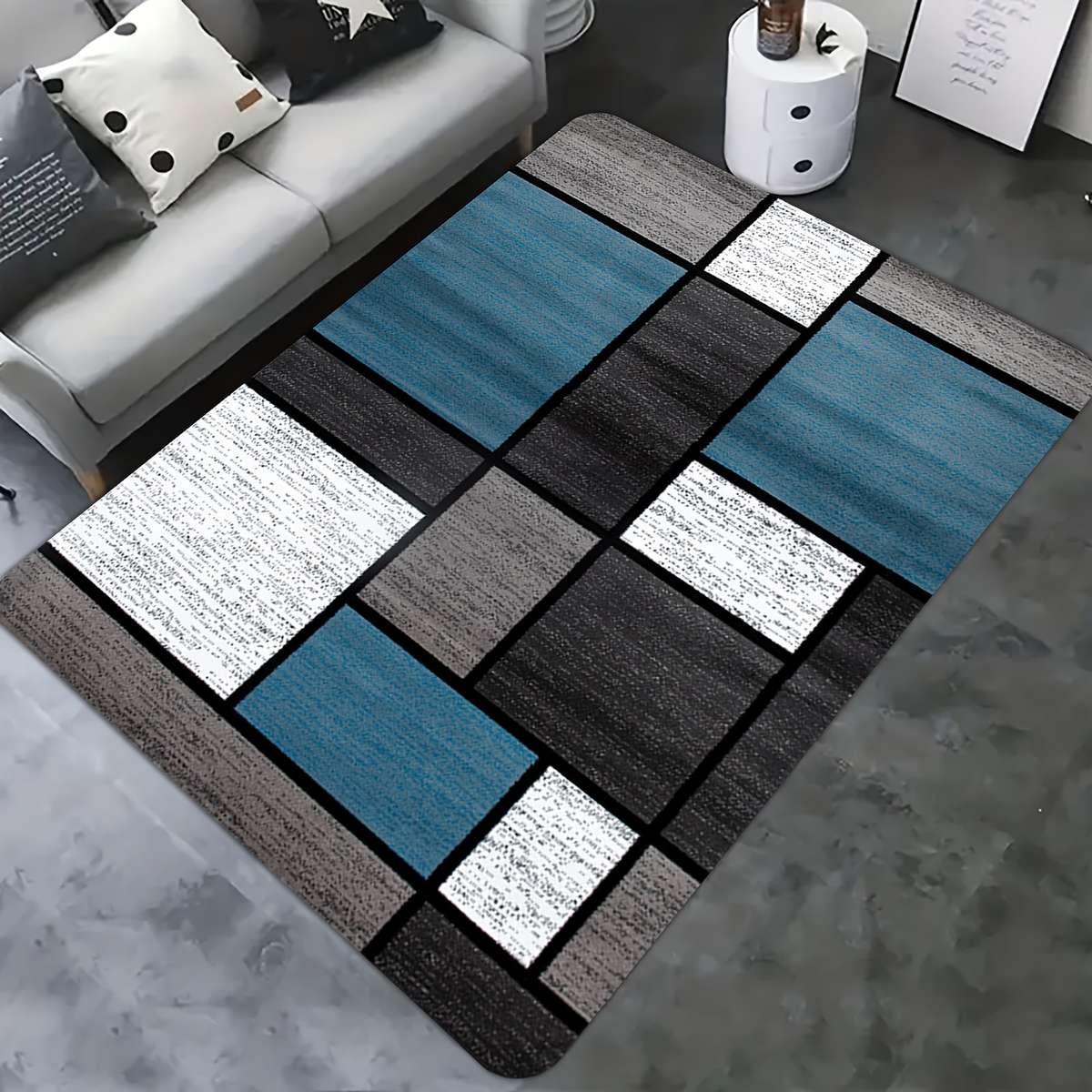 1Pc Polychrome 40x60 Floor Mat