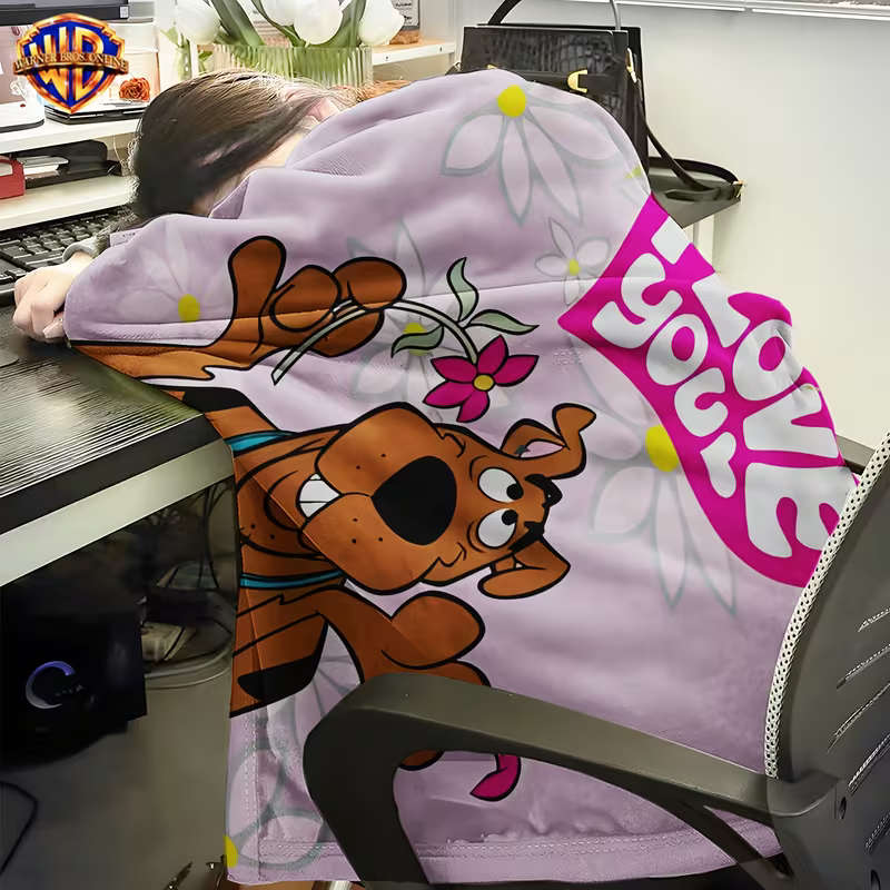 1 Warner Bros. Scooby-Doo Plush Blanket 150*200CM