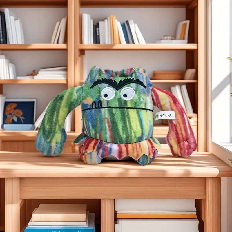 7-Piece Mixed Emotion Monster Plush Set