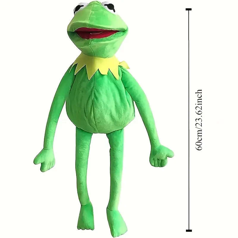 Soft Green Frog Plush Toy