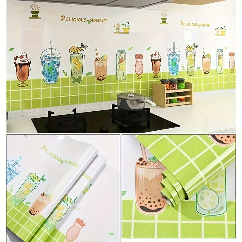 1PC Wall Stickers196.85inx23.62in 500cmx60cm