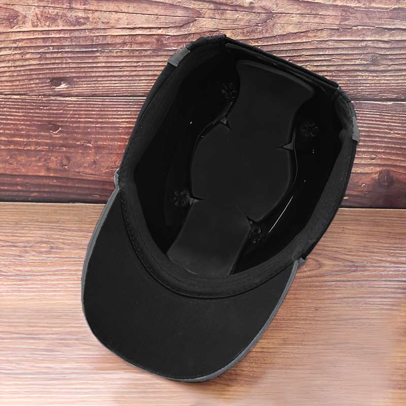 Unisex Trendy Versatile Sun Hat With Breathable Mesh Lightweight Adjustable Peaked Hat Pe