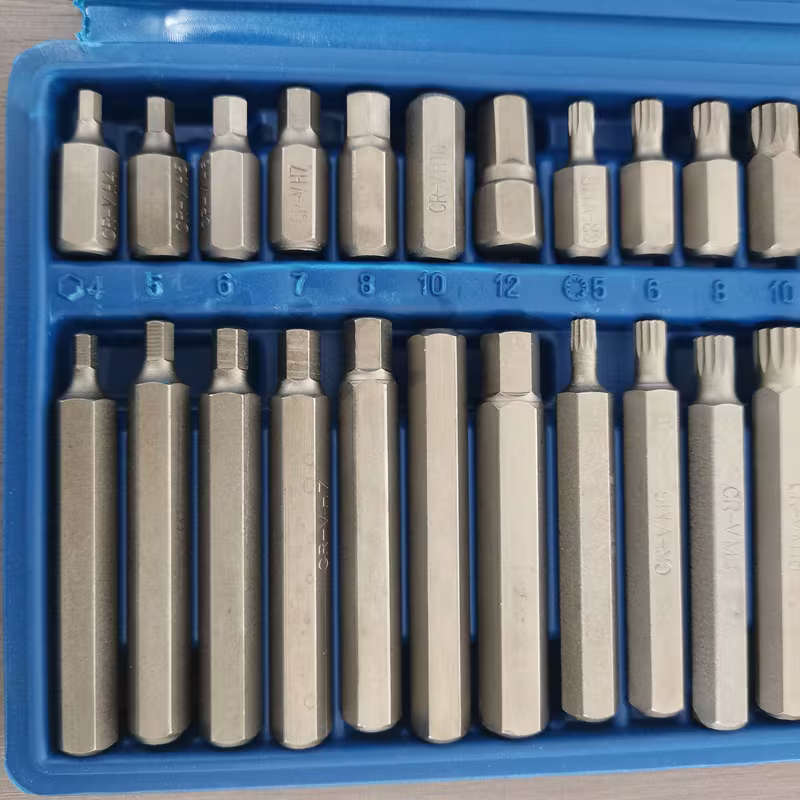 40pcs Torx Star Spline Hex Socket Bit Set
