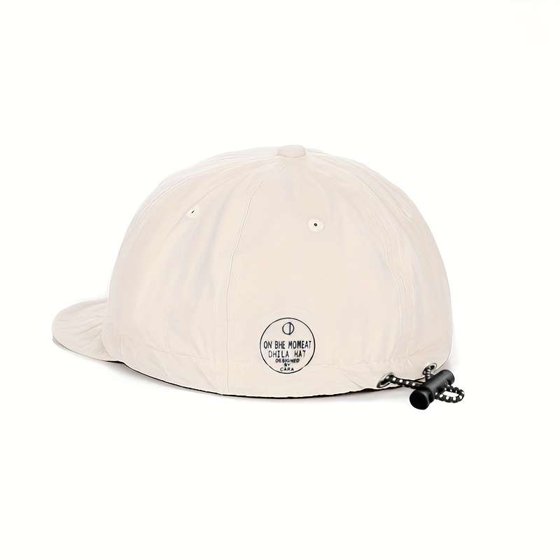 Vintage American Style Baseball Cap Lightweight Adjustable Drawstring Soft Top Curved