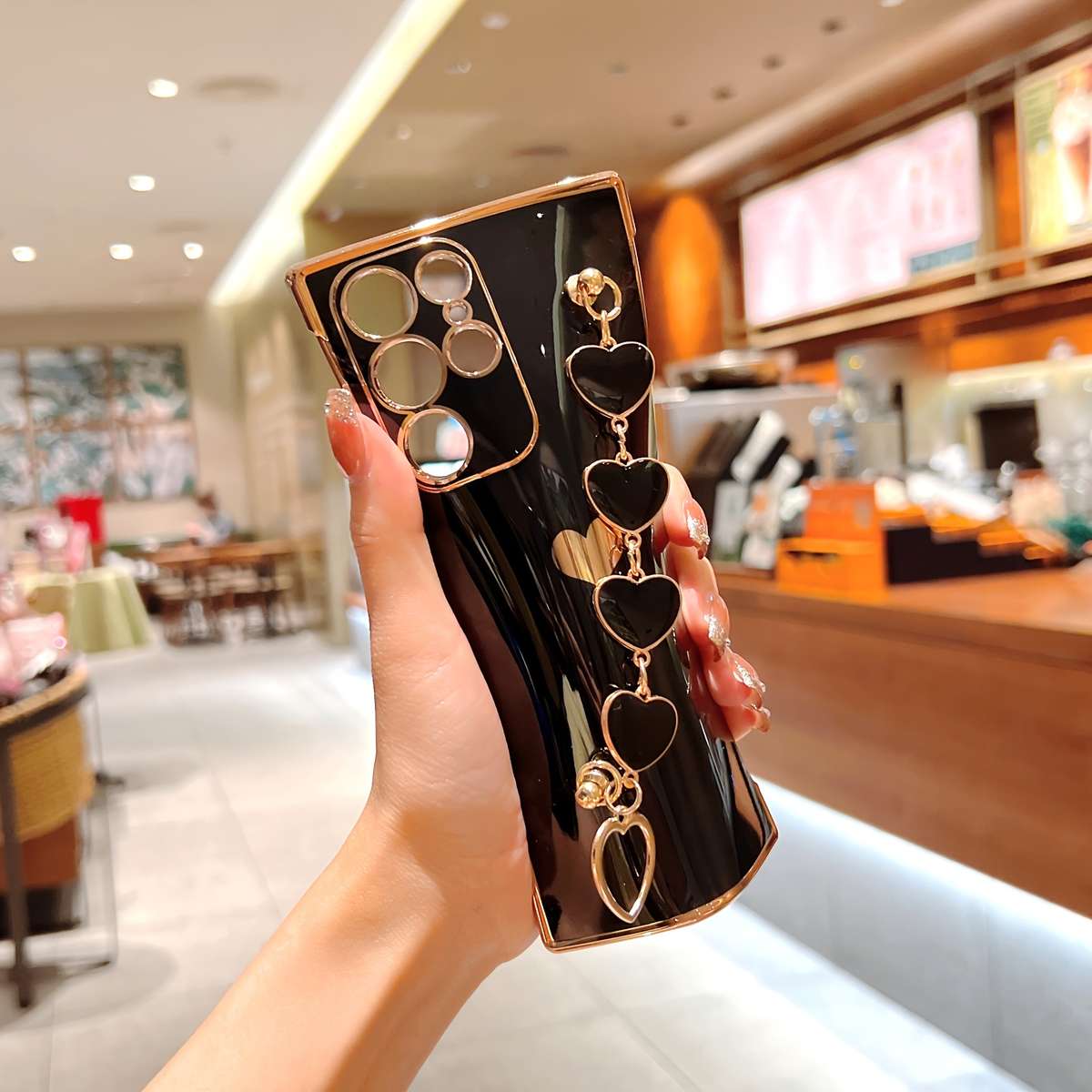 1Ps Black For Samsung Galaxy S24 Ultra Phone Cases