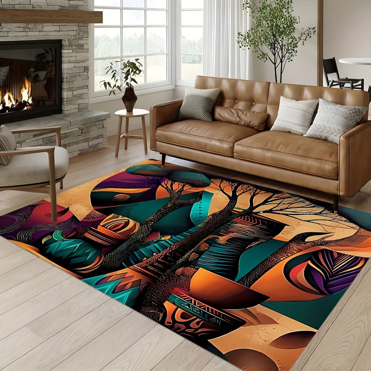 1Pc 60x90cm Floor Mat