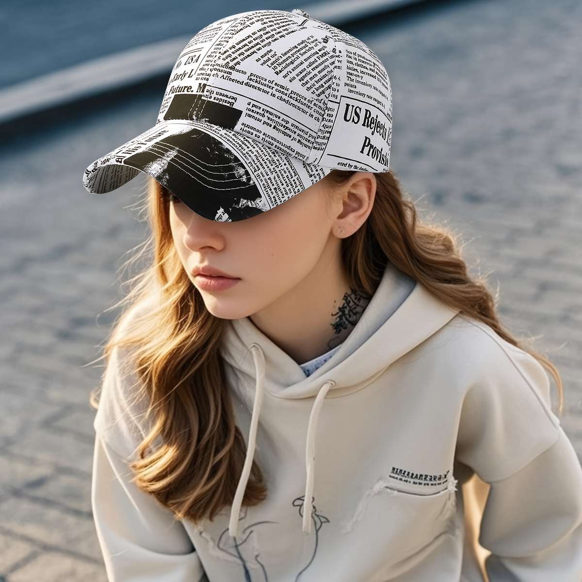 Hat Beige Color