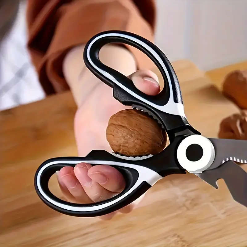 Heavy-Duty Stainless Steel Kitchen Scissors